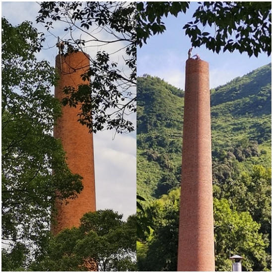 煙囪拆除公司科技助力，安全環(huán)保雙保障！