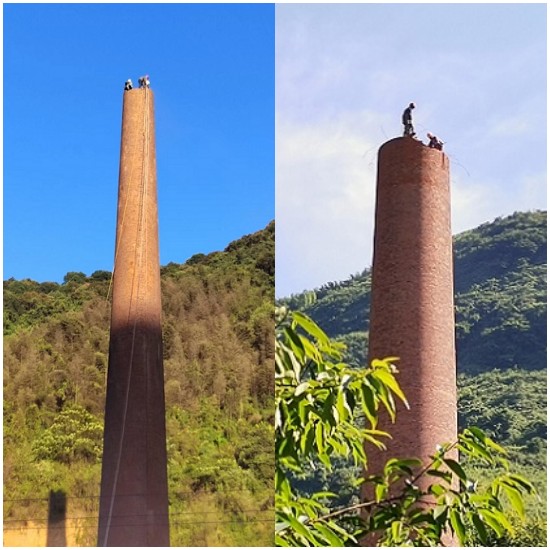 煙囪拆除公司以安全為保障，高效環(huán)保優(yōu)質(zhì)的拆除